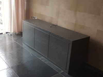 Woonkamer - grijs eiken