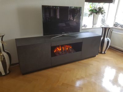 TV-meubel beton ciré